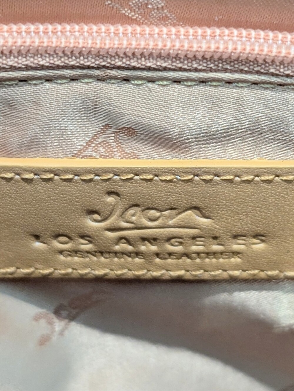 ICON Los Angeles Designer Vintage Predator Genuine Leather Satchel Handbag - Picture 11 of 11